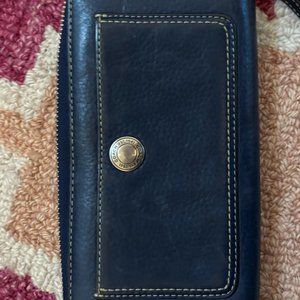 2000s Navy Coach Wallet